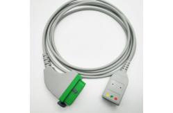 China Fukuda Denshi 15 Pin ECG Trunk Cable to Mindray 3 Leadwires supplier