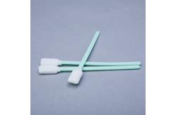 China Industrial Solvent Cleaning Swabs Thermally Bonded Foam Head Easy To Use supplier