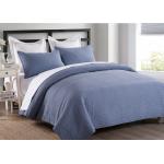 Causal Style Handmade Cotton Quilts , 100% Washed 3pcs King Size Handmade Quilts for sale