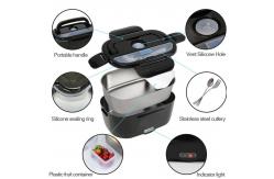 China 1.5L Electric Lunch Box Stainless Steel 220V-12v 24v/110v-12v 24v supplier
