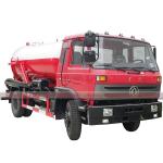 8000Liters Sewage Suction Truck Dongfeng Jet Vacuum Suction Truck 4×2 Driving Type for sale