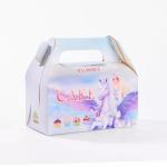 Pantone Customized Food Packaging Box Greaseproof Folding Paper Box Varnishing