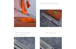 China Multifunctional Lemon Slicer Fruit Meat Vegetable Grinders For Onion Cutting Surface Sanding supplier