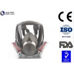 Smooth Breathing Military Gas Mask , Tactical Face Cover Double Filter Cartridge for sale