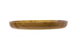 China Natural Bamboo Wood Serving Tray With Handles High Temperature Tolerance supplier