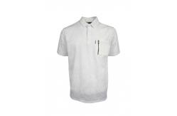 China 180G T Shirt 80 Cotton 20 Polyester With Irregular Woven Pattern And Mesh supplier