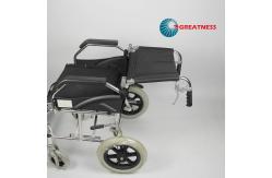 China Customizable Aluminum Manual Wheelchair Foldable Seat Back Limited mobility supplier