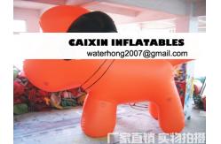 China customized giant advertising lighting inflatable dog balloon supplier