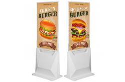 China Indoor Double Sided Digital Signage 43 Inch Optional Floor Standing Kiosk supplier