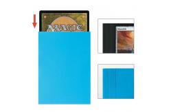 China Custom Black-Lined Premium Amazing Strength Anti Glare Mtg Matte Trading Card Sleeves supplier