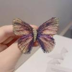 Whimsical Butterfly Pin Customizable Nature-Themed Accessory for Bridal or Everyday Looks for sale