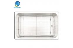 China Adjustable Timer Benchtop Ultrasonic Cleaner 22L 480W For Moulds Precision Parts supplier