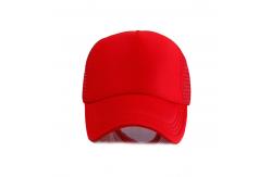 China Unisex 5 Panel Foam Mesh Trucker Hats , Full Mesh Baseball Cap Eco Friendly supplier