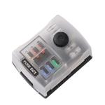 6 Way Marine ATO ATC Standard Auto Blade Fuse Block Box With Negative Bus Dual Positive Terminals LED Indicator for sale