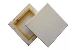 China 20cmx20cm Stretched Canvas Boards 280G Cotton Stretched Painting Canvas supplier
