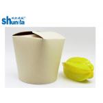 Flexo Printing PE Coated Paper Donner Box For Takeaway Packaging