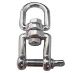Stainless Steel Rope Rigging Hardware 6mm To 19mm European Type Jaw And Eye Swivel for sale