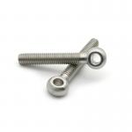 Metric Galvanized Lifting Eye Bolts Forged 304 316 SS A2-70 Long M8 M10 M12 Eye Bolt for sale
