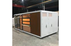 China Windproof Apple Capsule House 6m x 3.3m x 3m with Smart Lock supplier