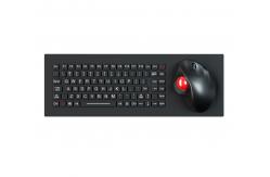 China IP65 EMC Keyboard IEC60945 Marine Keyboard USB 2.0 Interface With Trackball supplier