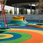 EPDM Rubber Safety Rubber Playground Surfaces Outdoor Sports Flooring for sale