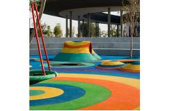 China Anti Static EPDM Playground Surface Shockproof 10 Years Service Life supplier