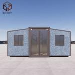 40ft Expandable Container Home Temporary Shelter With Bathroom