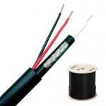 HD60+2×0.50 Factory CCTV cable siamese coaxial cable HD60 with 2 power cable for sale