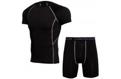 China Gym Custom Rash Vests Non Harmful Chemical Material Odor Resistant supplier