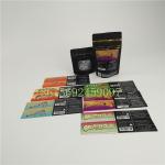 Moisture Proof 3.5g Zipper Top Bag , Stand Up Pouch Jungle Boy Sticker Mylar Packaging for sale