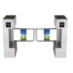 Subway / Metro Electronic Pedestrian Swing Gate Waist Height Turnstiles for sale