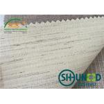 Stiff Chest Hair Interlining Fabric With Various Hand Feel For Garments