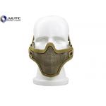 Half Face Element Military Tactical Masks , Tactical Helmet Mask Airsoft Comfortable for sale