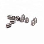 CE ISO9001 Stainless Steel Grub Screw Slotted Set Screw With Cone Point for sale