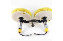 China 3.6m Rotating Brush For Cleaning Solar Panels Double Brushes supplier