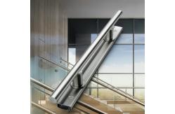 China High-Strength Stainless Steel Handrails with 12mm Side Thickness for Glass Railings supplier