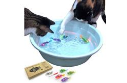 China Best led Light Cat Interactive Swimming Fish Toy For Cats supplier