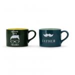 Customized Muti-Color Tea Mothers Day Coffee Mug Ceramic Cup Custom Logo For Dad for sale