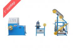 China Single Wheel 380VAC Automatic Wire Winding Machine With Motor Driven supplier