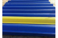 China Max 11.8m Length Windbreak Fence Panels Perforated Mesh Electrostatic Powder Coating supplier