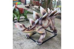 China Water Proof Replica Fiberglass Animatronic Animatronic Stegosaurus Statue supplier