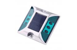 China Flashing Light LED Solar Square Road Stud Advanced Road Safety and Marking Solution supplier