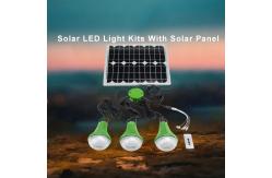 China 3pcs*3W Solar Powered Led Wall Light With Phone Charger supplier