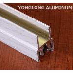 White Wardrobe Aluminium Profile For Cabinets Rectangular Shape for sale