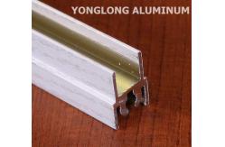 China White Wardrobe Aluminium Profile For Cabinets Rectangular Shape supplier