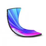 Outdoor 360 Degree Cylinder LED Display Column Curve Screen Advertising Billboard for sale