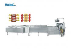 China Big Scale Sweet Wrapping Machine, Chocolate Twist Wrapping Machine Self Feeding supplier