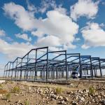 Industrial Prefab Metal Warehouse Building High Weather Resistance Durable for sale
