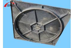 China Square Round Hole D400 Manhole Cover With Spring Lock GB/T23858-2009 supplier