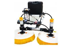 China 7.5M Solar Panel Cleaning Brush Double Head Automatic Rotating supplier